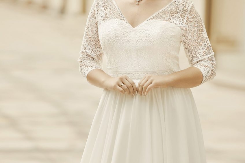 Medusa plus size, Bianco Evento 